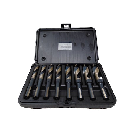 NORSEMAN BY VIKING DRILL AND TOOL 8 Piece 9/16" to 1" Heavy Duty Black and Gold Vortex 26473